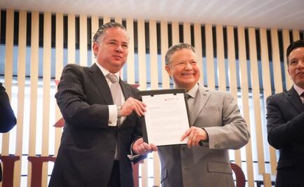 Julio Menchaca firma convenio con el IMPI; exhorta a creadores hidalguenses a patentar sus ideas