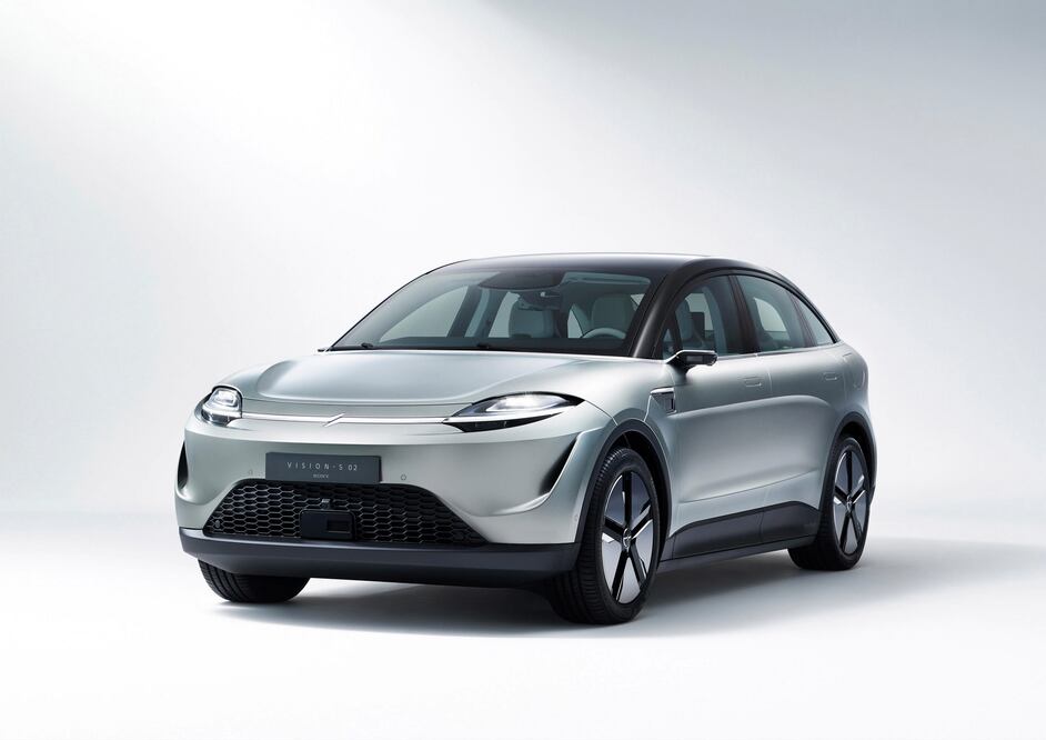 Sony crea una nueva división de autos eléctricos; Vision-S 02 será su primer concepto