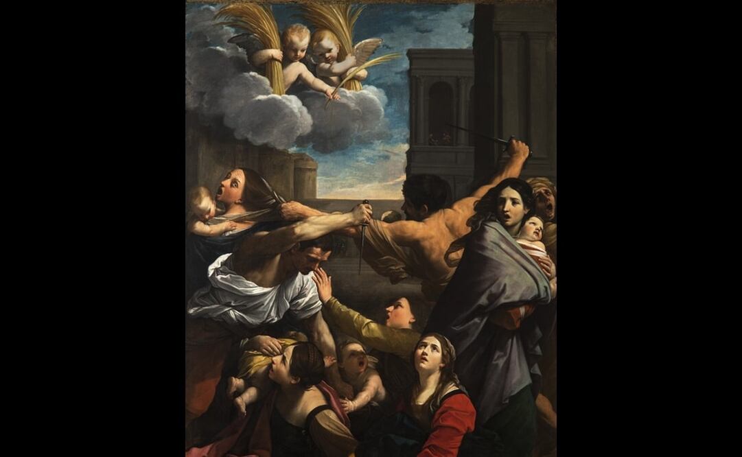 "La Matanza de los Inocentes", de Guido Reni, c. 1612. Pinacoteca Nacional de Bolonia. Imagen: Dominio Público