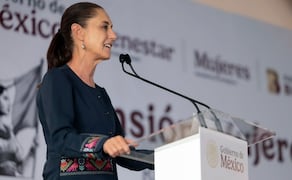 Sheinbaum responde a manifestación de la CNTE en Zacatecas; no habrá negociación en lo oscurito, dice.
Foto: Especial.