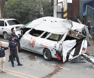 Choque múltiple deja un muerto en la Naucalpan-Toluca