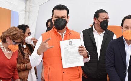Juan Zepeda se registra como precandidato a la alcaldía de Neza por Movimiento Ciudadano