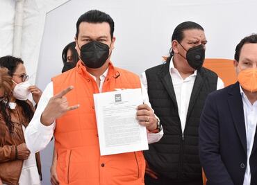 Juan Zepeda se registra como precandidato a la alcaldía de Neza por Movimiento Ciudadano
