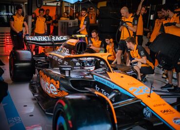 Pato O'Ward: Así le fue al mexicano en la FP1 del GP de Abu Dhabi