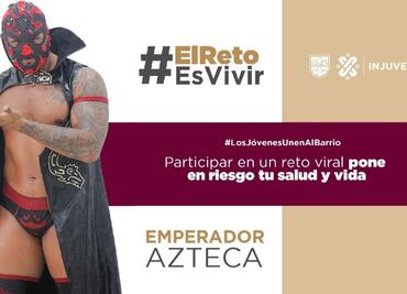 Arranca campaña "El reto es vivir" para evitar conductas que pongan en riesgo a menores en la CDMX