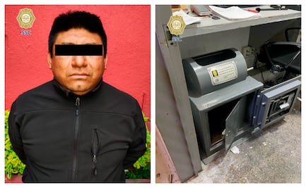 Vigilante roba 330 mil pesos de agencia automotriz; es sorprendido y detenido en alcaldía Miguel Hidalgo