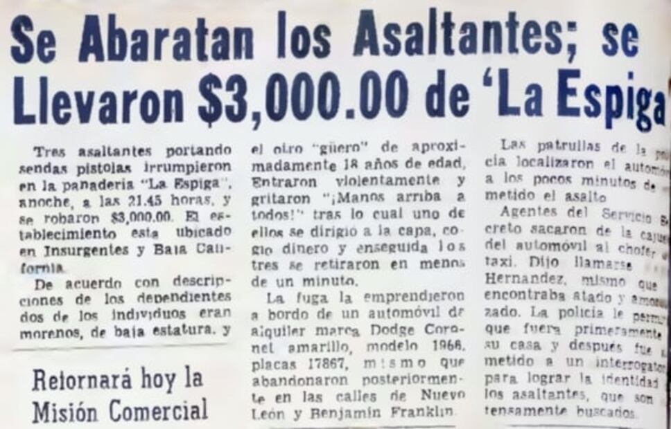 Saborear la ciudad con un dulce recuerdo: La Espiga de Insurgentes