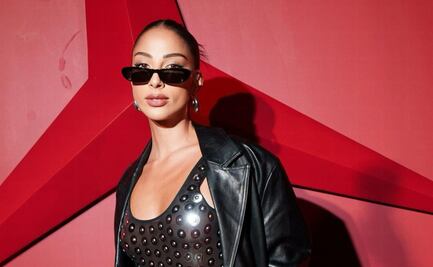 María Chacón derrocha elegancia con falda midi y top de crochet