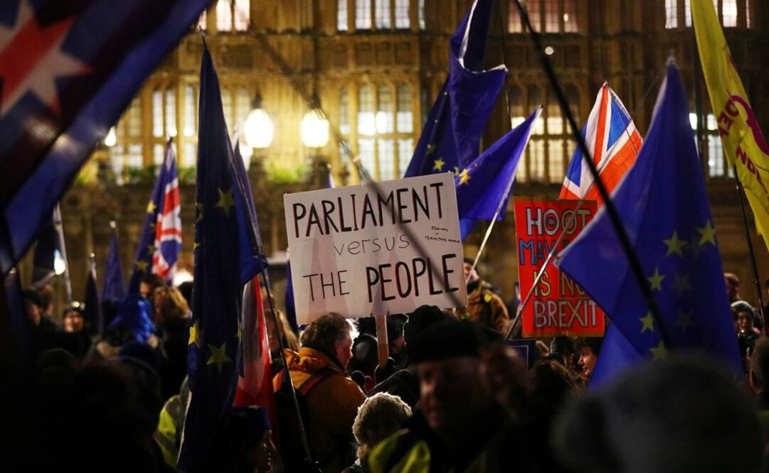 "La salvaguarda irlandesa es parte del acuerdo de salida, y el acuerdo de salida no está abierto a la renegociación", dijo un portavoz del presidente del Consejo, Donald Tusk. Foto: Reuters 