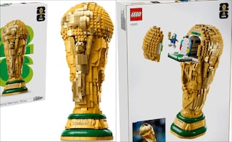 LEGO presenta una réplica de la Copa del Mundo para construir; ¿Cuánto cuesta?