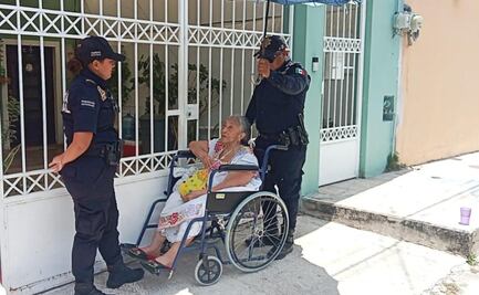 Mujer abandona a su madre de 91 años en calles en Yucatán; presentarán denuncia
