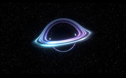 Detectan fusión entre un agujero negro y un misterioso objeto