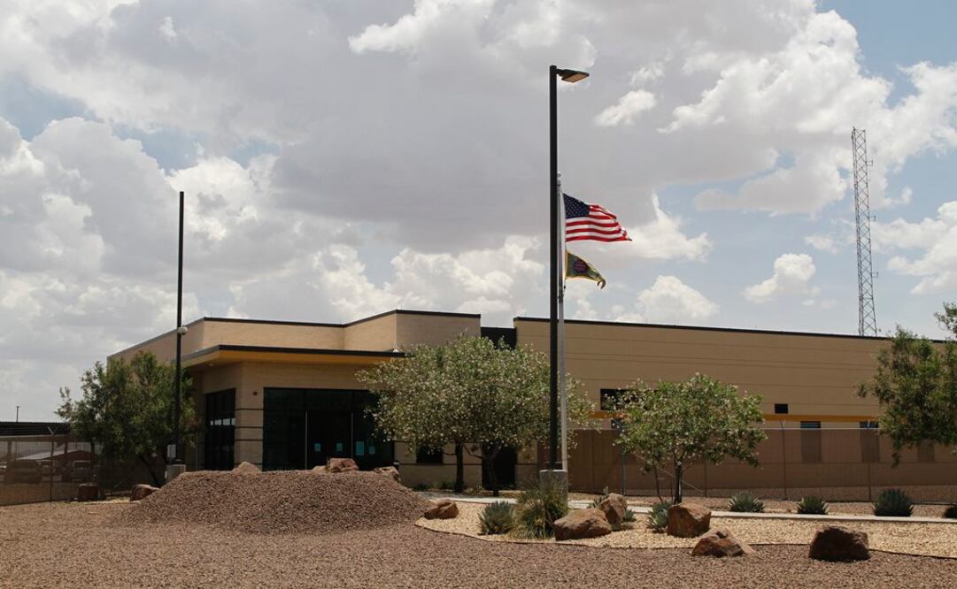 Centro de detención de migrantes en Texas (Foto: AP)