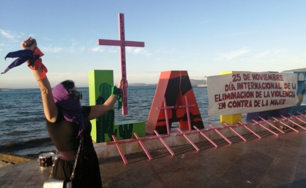 Protestan en los estados por la eliminación de la violencia contra la mujer