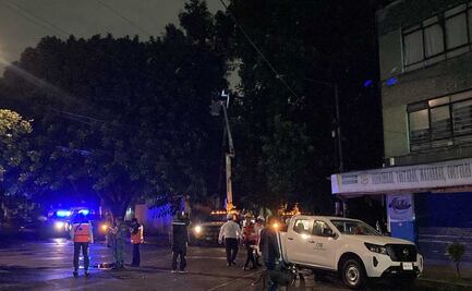 Reportan incendio de transformador por corto circuito en Benito Juárez