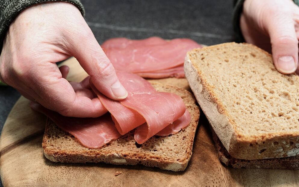 El jamón tiene un periodo de caducidad aun en refrigeración. Foto: Pixabay