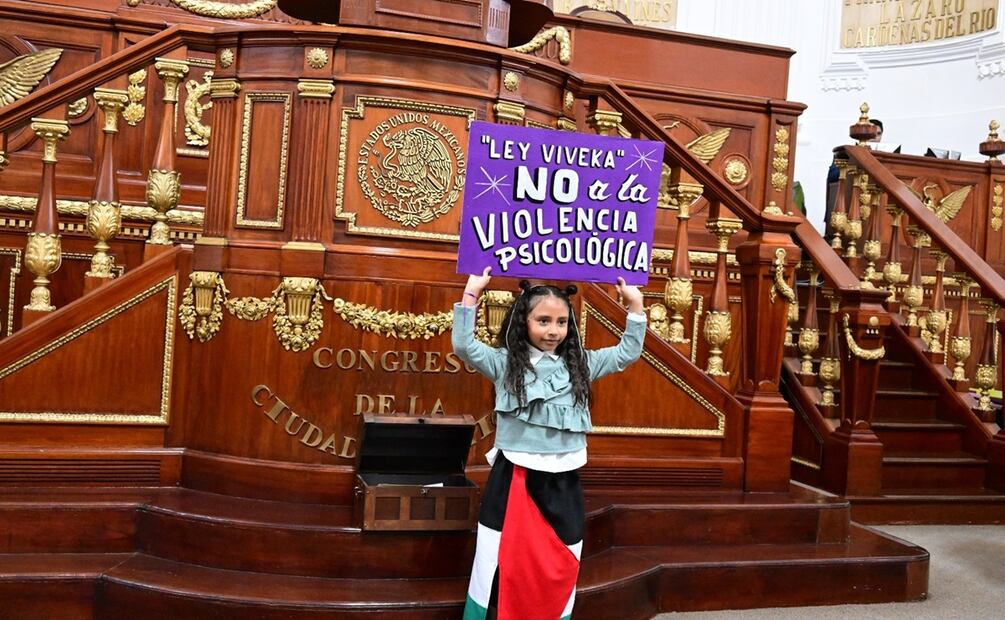 Parlamento de la Niñez en CDMX: 35 niños legislan sobre medio ambiente, participación infantil y seguridad en internet. Foto: Especial