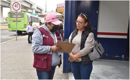 Arrancan encuestas de movilidad en Edomex; buscan identificar zonas más inseguras 
