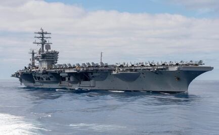 Uno de los navíos de EU en Ensenada es un USS Nimitz con capacidad para 90 aeronaves; Semar afirma que está en aguas internacionales