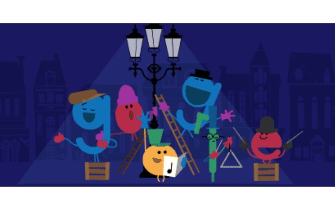 Google celebra la Navidad con doodle