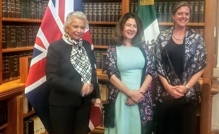 Sánchez Cordero se reúne con ministra británica en Segob