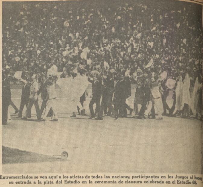 Así iniciaron y concluyeron los Juegos Olímpicos de México 68