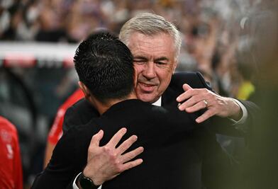 Carlo Ancelotti defiende el trabajo de Xavi Hernández en Barcelona: "Es muy bueno como entrenador"