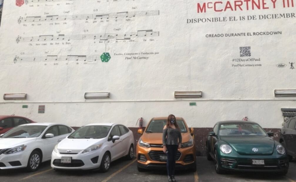 El mural de Paul McCartney que remite a los recuerdos