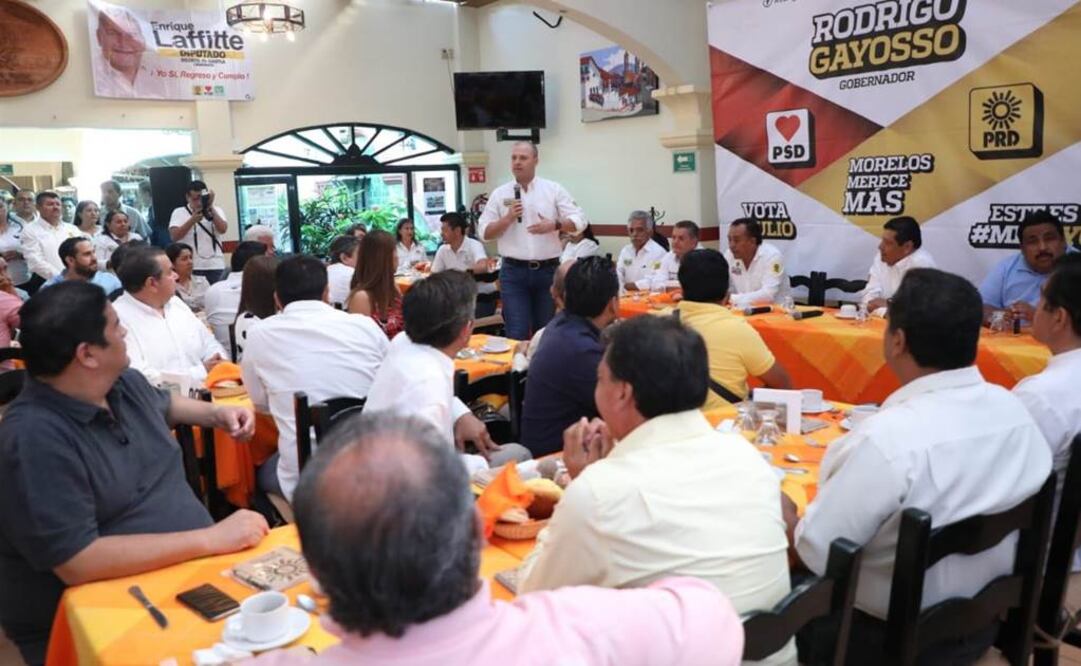 Rodrigo Gayosso ofrece a empresarios condiciones para crecer en Morelos
