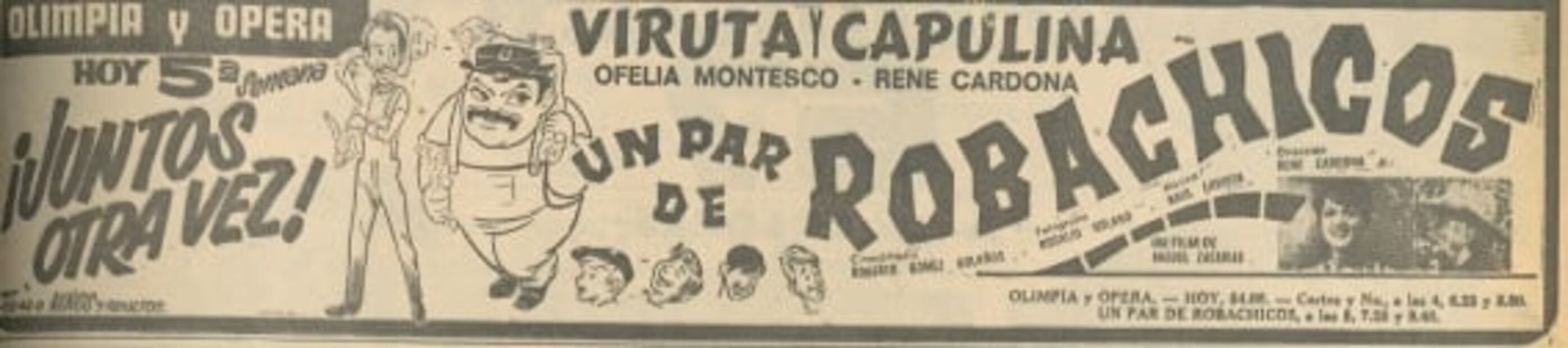 A 10 años de la muerte de "Capulina", 10 carteles de sus cómicas películas