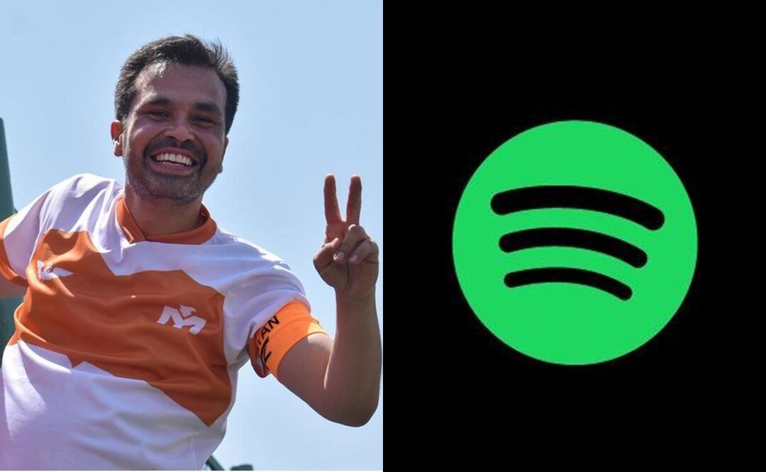 Con canción "presidente Máynez", candidato presidencial de MC arrasa en Spotify.
Foto: Captura de pantalla