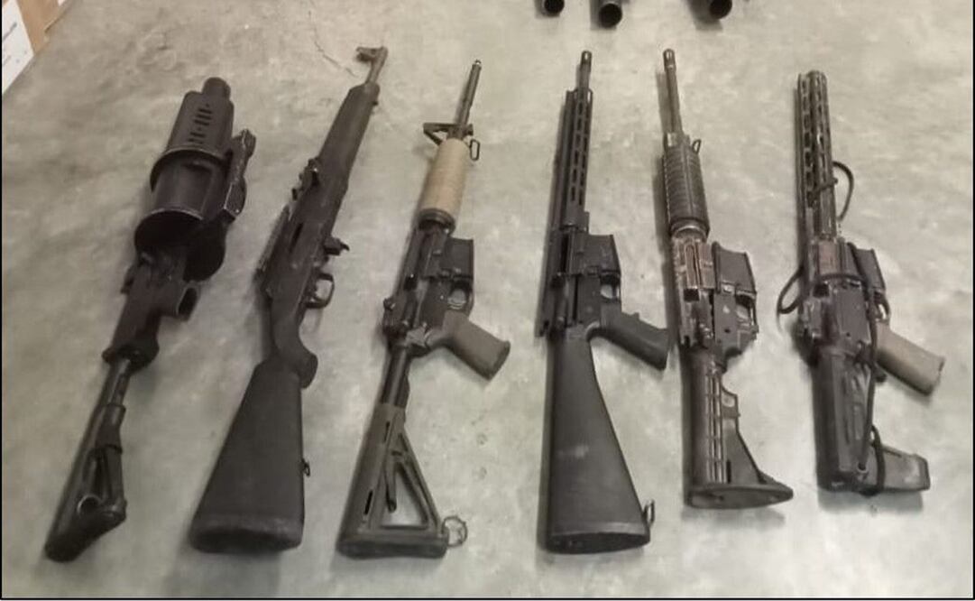 El pleno exhorta a la SRE a solicitar un informe al gobierno de EU sobre los resultados del rastreo de armas que han sido aseguradas en México. Foto: Cortesía