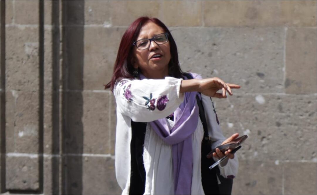 Claudia Sheinbaum se reunió con integrantes de la CNTE, acudió la actual secretaria de la SEP, Leticia Ramírez Amaya, y el futuro titular Mario Delgado. Foto: Carlos Mejía/EL UNIVERSAL