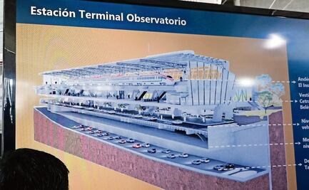 En noviembre, abre primera etapa de la terminal del Tren “El Insurgente” en Observatorio