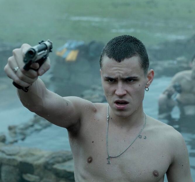 Arón Piper en "El desorden que dejas". Fuente: Twitter @rororomi76