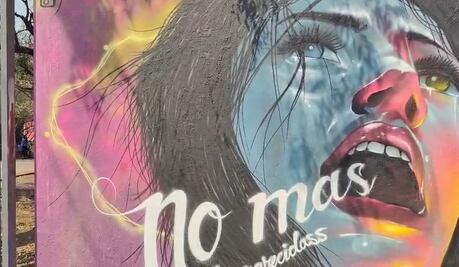 Realizan murales en Tláhuac por Fanny; lleva 15 días desaparecida 