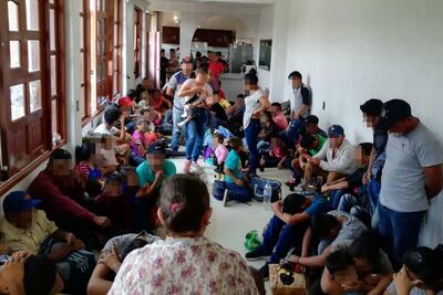 FGR reporta el rescate de 227 migrantes centroamericanos en Ecatepec