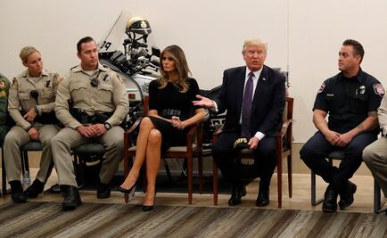 ​“No hablaremos hoy sobre violencia y control de armas”, dice Trump en Las Vegas
