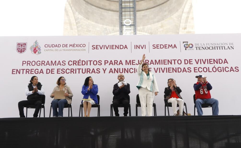 Alerta contra el despojo en CDMX; Brugada lanza línea directa para denuncias y apoyo inmediato. Foto: Especial