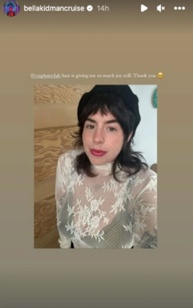 Isabella Kidman Cruise. Fuente: Instagram @bellakidmancruise