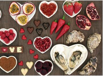 Alimentos afrodisíacos para despertar el romance