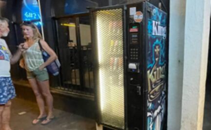 En Mazatlán venden vapeadores  en máquinas dispensadoras   