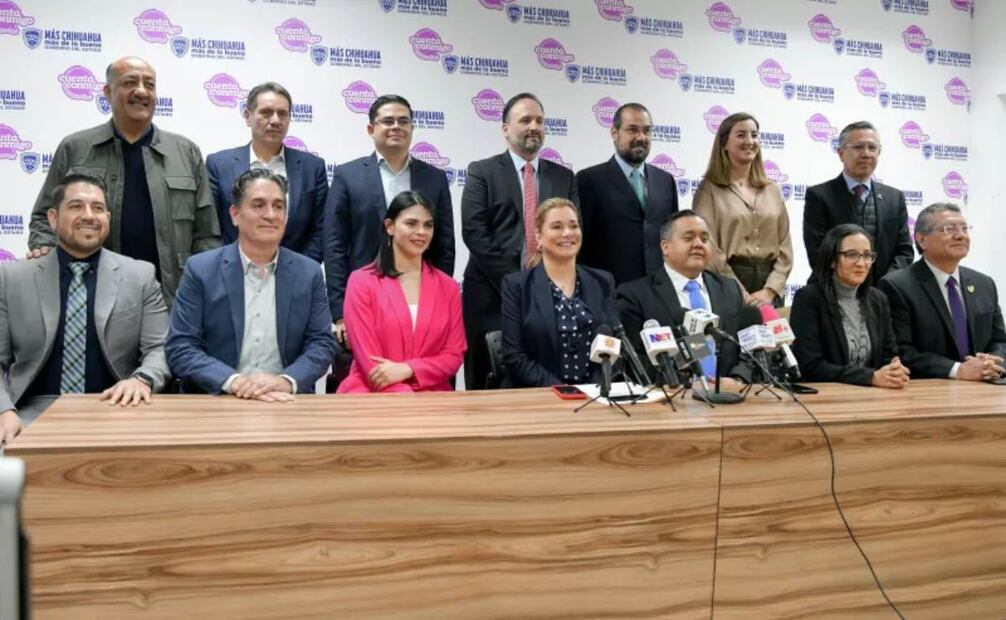 Maru Campos anuncia mejoras en Ciudad Juárez. Foto: Especial
