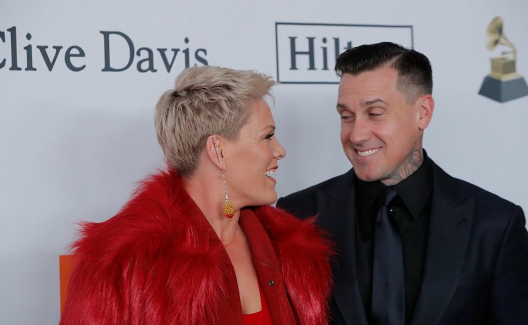Pink y su esposo Carey Hart. Foto: Archivo El Universal