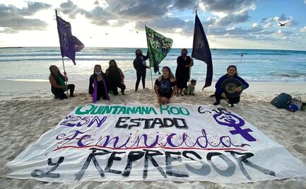 Desde playas de Cancún, inicia campaña “16 días de activismo” en pro de los derechos de las mujeres