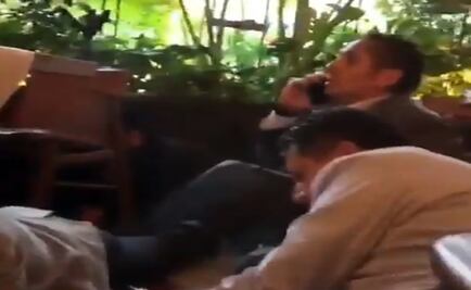 Conductor de ESPN, atrapado en balacera de Plaza Artz