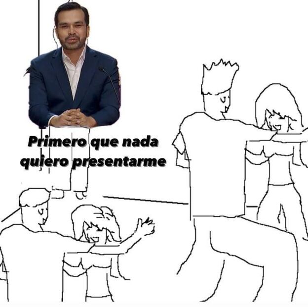 Memes Debate Presidencial 2024. Foto: Captura de pantalla