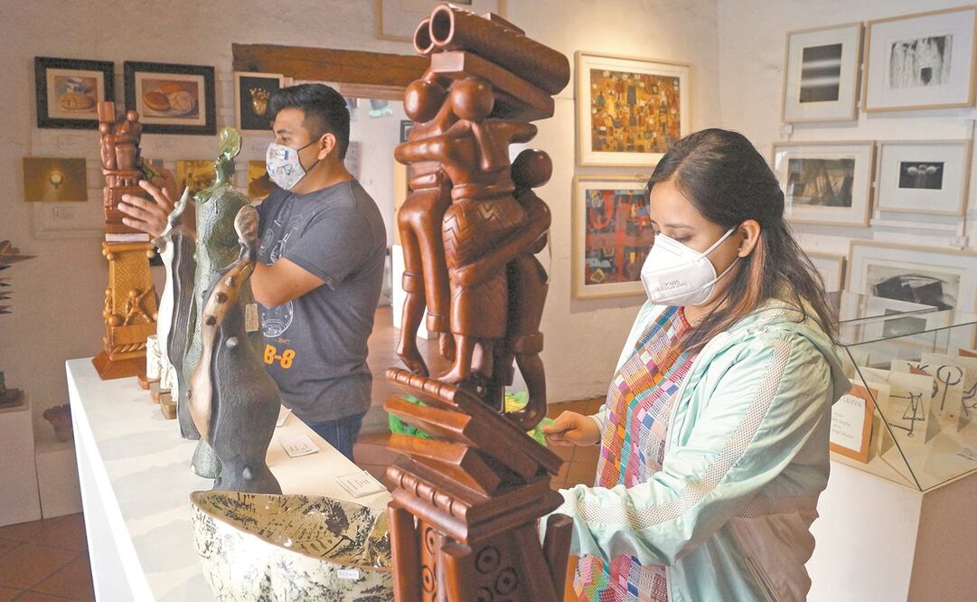 Aunque el MACO pertenece al gobierno estatal, la Asociación Civil lo tiene en comodato. Fotos: Edwin Hernández. EL UNIVERSAL OAXACA