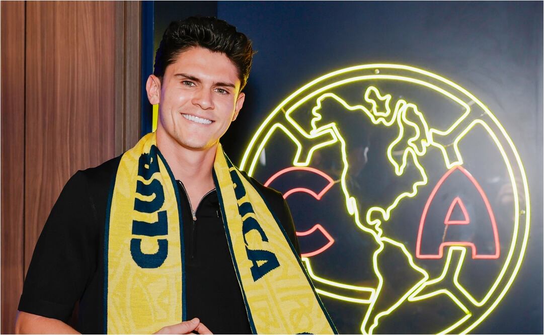 FOTO: @ClubAmerica - Israel Reyes renueva con América;