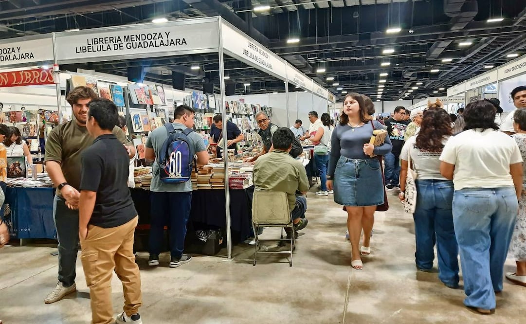 La Feria Internacional de la Lectura
Yucatán (FILEY), inició el pasado sábado. Foto: Frida Juarez Bautista / EL UNIVERSAL